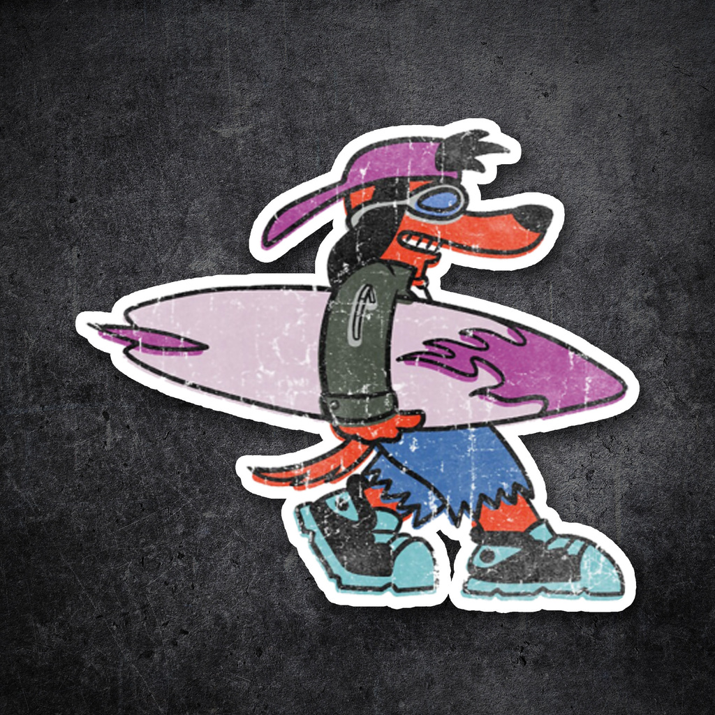 Sticker de Los Simpson - Puchy | Sticker Market