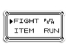 Pokemon FIGHT PKMN ITEM RUN