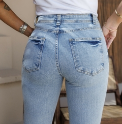 Calça Skinny Maysa c/ Fenda - Light Jeans na internet
