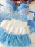 Fantasia Priscila Branco com Azul - comprar online