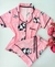 Pijama Sedinha Urso rosa