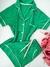 Pijama Americano Verde Esmeralda - comprar online