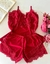 Baby Doll Lacinhos Vermelho - comprar online