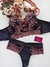 Conjunto Glamour Preto/Rose na internet