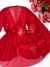 Kit Robe Tule com Cropped Guipir - Glamour Moda íntima