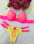Conjunto Paty Pink com Amarelo Neon - comprar online