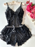 Baby Doll Tule Preto