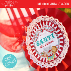 Kit imprimible circo