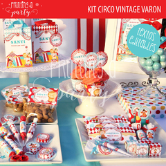 Kit imprimible circo