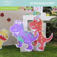 kit imprimible dinosaurios candy bar dinosaurios decoración