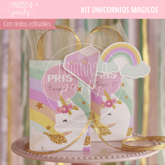 fiesta unicornios decoración cumpleaños