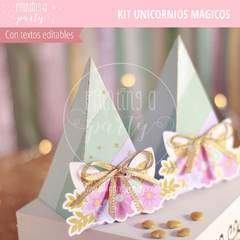 fiesta unicornios decoración cumpleaños