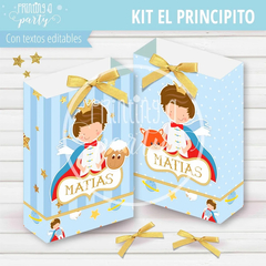 Kit Imprimible El Principito Tarjeta + Decoración + Etiquetas Candy Bar - tienda online