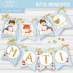 Kit Imprimible El Principito Tarjeta + Decoración Fiesta Principito