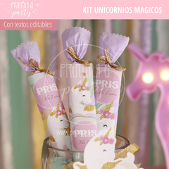 fiesta unicornios decoración cumpleaños