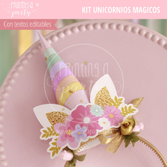 fiesta unicornios decoración cumpleaños