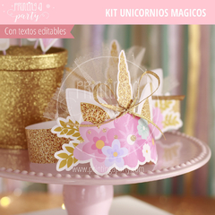 fiesta unicornios decoración cumpleaños