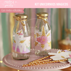 fiesta unicornios decoración cumpleaños