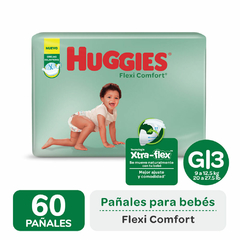 HUGGIES FLEXI COMFORT COMPRANDO 2 UNIDADES - Pañalera Safari Baby