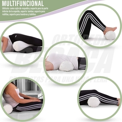 ALMOHADÓN CILINDRO JAPONES Viscoelastico Multifuncional | Cervical y Lumbar - comprar online