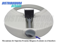 Suplemento ELEVADOR DE INODORO con Sistema de Ajuste Frontal - Realza en Altura 12cm. | Importado en internet