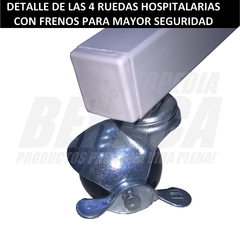 MESA Sanatorial Hospitalaria para COMER EN LA CAMA con Ajuste Neumático | Importada en internet