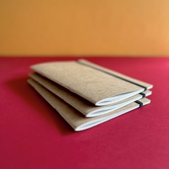 Cuaderno A5 ecológico abrochado x 3 unidades