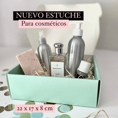 ESTUCHE KIT COSMETICA 22 x 17 x 8 cm x 25 UNIDADES