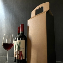 CAJA PARA 2 BOTELLAS X 10