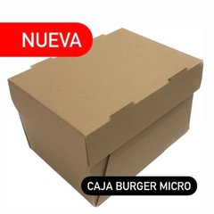 Caja burger micro x 50 unidades