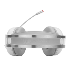 Headset Gamer Redragon Minos Lunar White USB Som Surround 7.1 Virtual com LED - FHG Store
