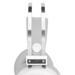 Headset Gamer Redragon Minos Lunar White USB Som Surround 7.1 Virtual com LED - loja online