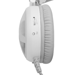 Imagem do Headset Gamer Redragon Minos Lunar White USB Som Surround 7.1 Virtual com LED