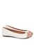 BALLERINAS 018359 OFF WHITE/NUDE