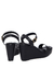 SANDALIAS 608027 NEGRO - VIA UNO