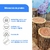 Trio Capas Para Cilindro Animais Árvores Flores Mapa Floresta Aquarela C/ Elástico na internet