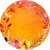 Painel De Tecido Sublimado Redondo Frutas e Folhas Outono C/Elástico - 150x150cm