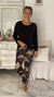 Pijama Golden Night Black Lace - comprar online