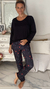 Pijama Catalina Black Lace - comprar online