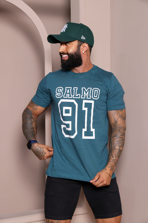T shirt Crista Masculina Salmo 91 Carol T Shirt