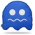Almofada Geek Divertida Ghost Azul - comprar online
