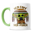 Caneca Baby Yoda Green