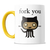 Caneca GitHub Fork You - NahStore Presentes Criativos