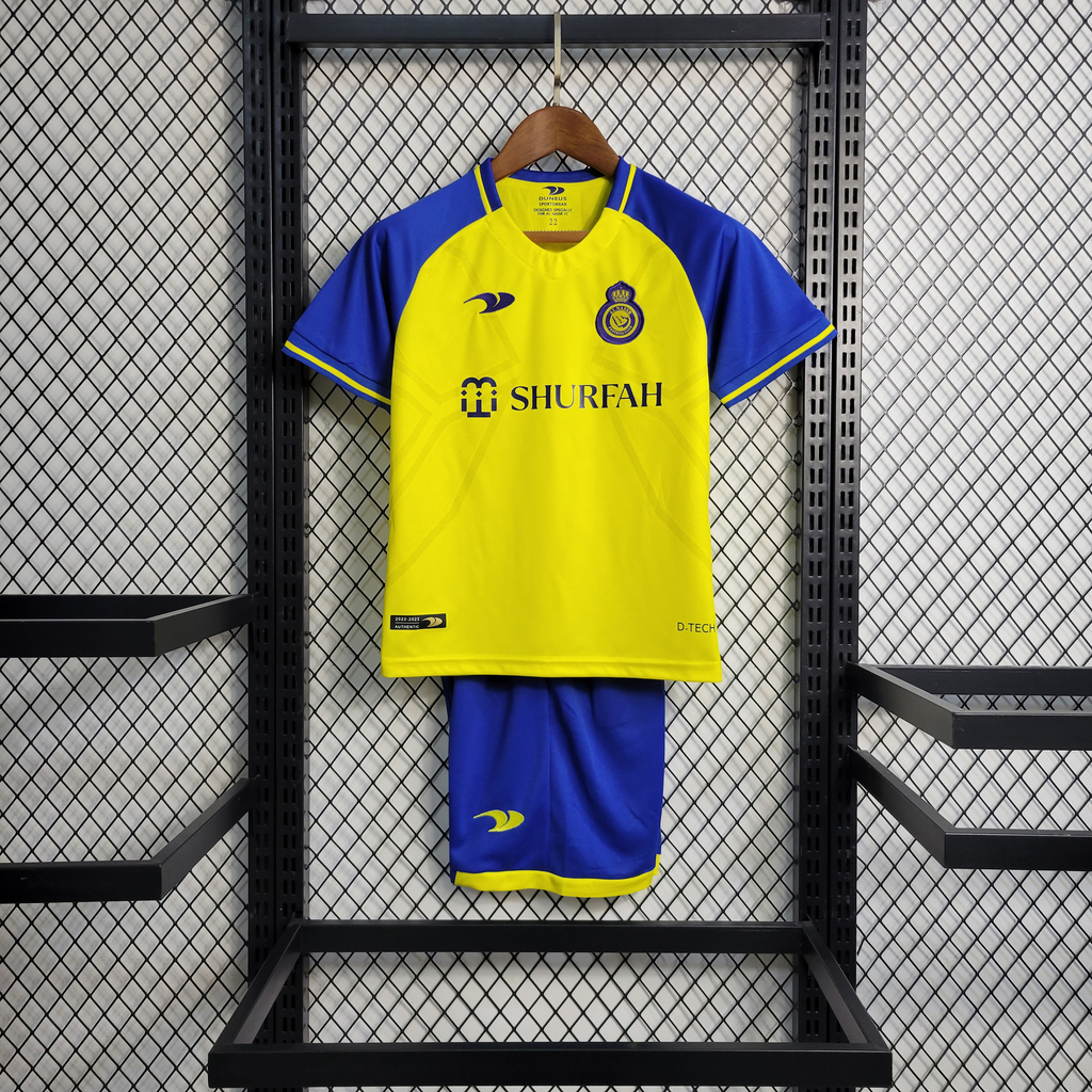 Kit Infantil Brasil I 2022/23 Nike Unisex Camisa e Shorts Amarela - ALL  Sports