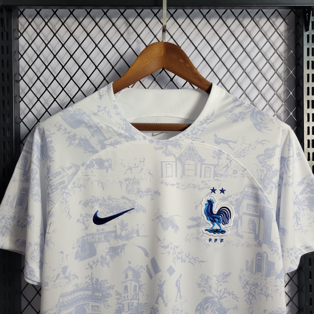 Camisa Seleção França 22/23 Away s/n° Torcedor Nike Masculina - Branco