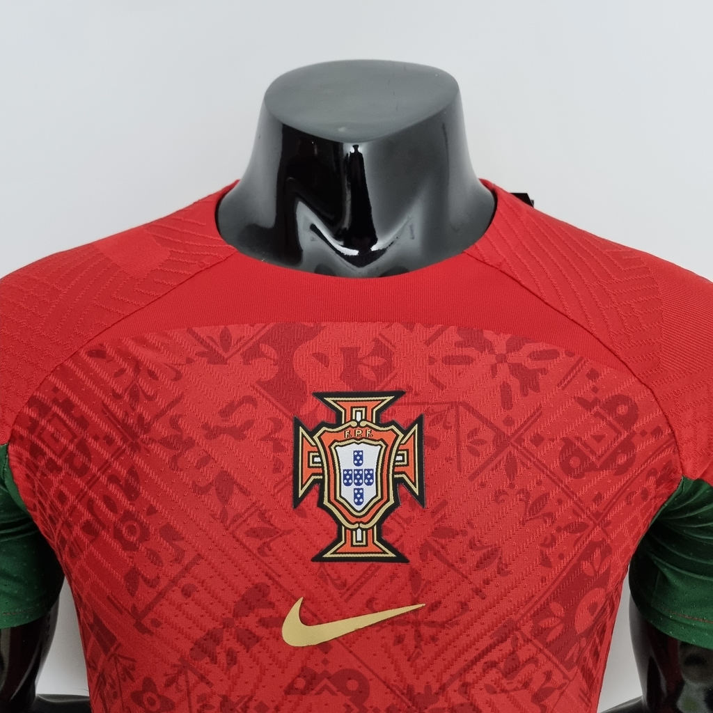 Camisa Portugal Concept Edition 2022 s/n° Player Version Masculina -  Vermelho