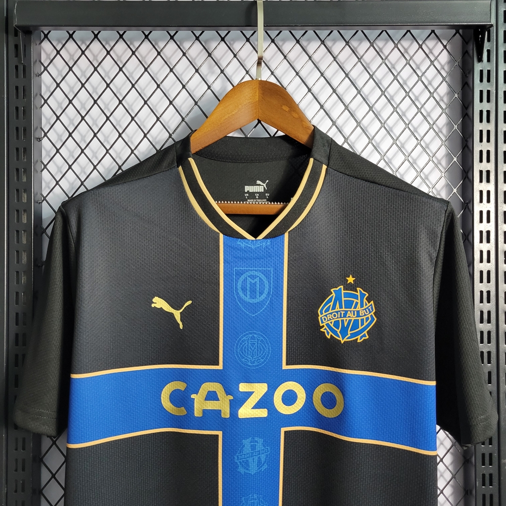 Camisa Olympique de Marseille Home 21/22 s/n° Torcedor Puma