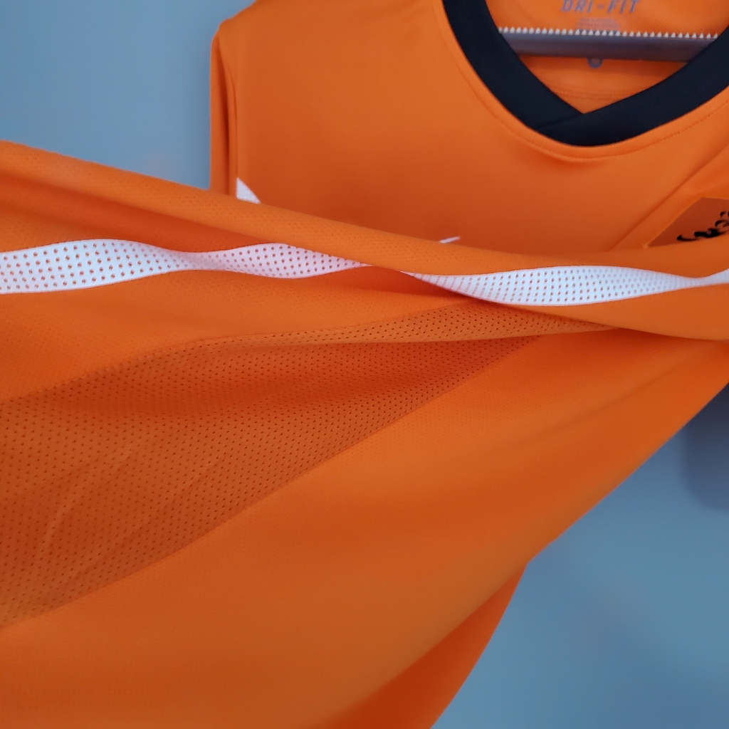 Camisa Holanda Retrô 2012 Laranja - Nike