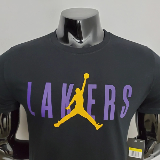 Camisa LA Lakers Jordan Casual - Preto
