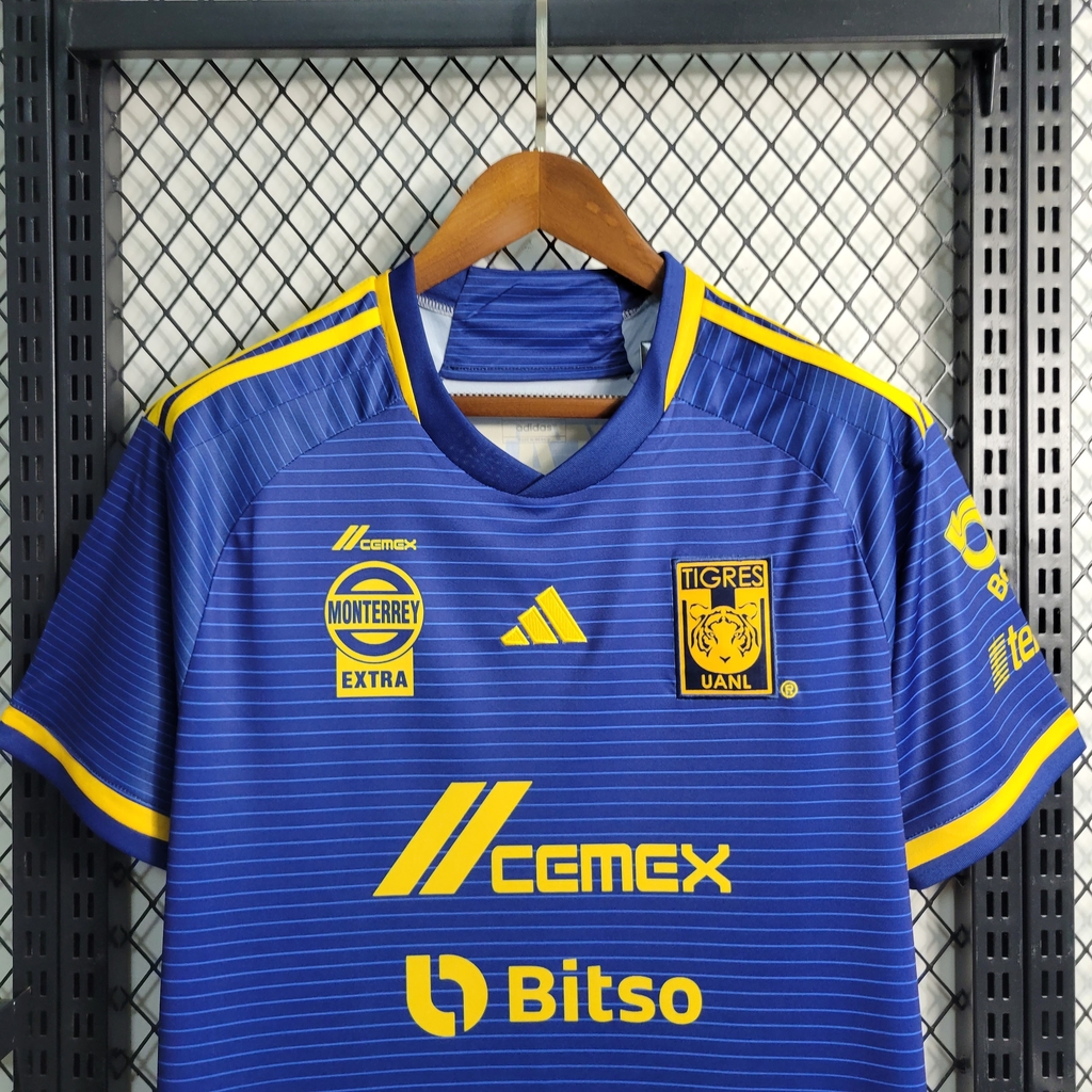 Camisa tigres azul sale